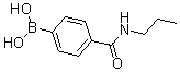 CAS 登录号：171922-46-6， 4-(丙基氨基羰基)苯硼酸