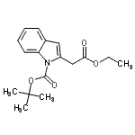 CAS#: 172226-77-6, 2-Methyl-2-Propanyl 2-(2-Ethoxy-2-Oxoethyl)-1H-Indole-1-Carboxylate