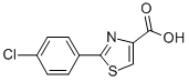 CAS#: 17228-98-7, 2-(4-Chlorophenyl)-4-Thiazolecarboxylicacid