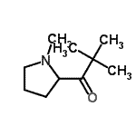 CAS#: 172289-83-7, 2,2-Dimethyl-1-(1-Methyl-2-Pyrrolidinyl)-1-Propanone