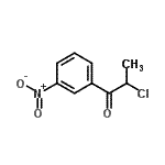 CAS 登录号：172508-39-3， 2-氯-1-(3-硝基苯基)-1-丙酮