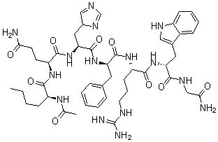 CAS#: 172617-89-9, N-Acetyl-L-Norleucyl-L-Glutaminyl-L-Histidyl-D-Phenylalanyl-L-Arginyl-D-Tryptophyl-Glycinamide
