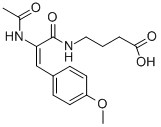 CAS#: 172798-51-5, 4-[[(Z)-2-Acetamido-3-(4-Methoxyphenyl)Prop-2-Enoyl]Amino]Butanoic Acid