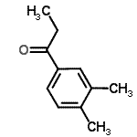 CAS 登录号：17283-12-4， 1-(3,4-二甲基苯基)-1-丙酮