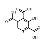 CAS#: 17285-98-2, 3-Hydroxy-2,4,5-Pyridinetricarboxylic Acid