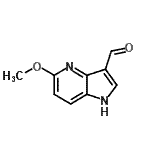 CAS#: 17288-55-0, 5-Methoxy-1H-Pyrrolo[3,2-b]Pyridine-3-Carbaldehyde