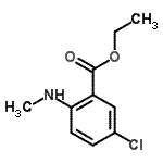 CAS#: 172896-37-6, Ethyl 5-Chloro-2-(Methylamino)Benzoate