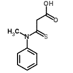 CAS 登录号：172896-85-4， 3-[甲基(苯基)氨基]-3-硫代丙酸