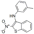 CAS#: 172914-28-2, N-(3-Methylphenyl)-2-Nitro-1-Benzothiophen-3-Amine