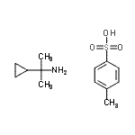 CAS#: 172947-14-7, 2-Cyclopropyl-2-Propanamine 4-Methylbenzenesulfonate (1:1)