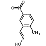 CAS 登录号：173058-88-3， (E)-N-羟基-1-(2-甲基-5-硝基苯基)甲亚胺