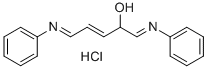 CAS 登录号：17315-76-3， 5-(苯基氨基)-1-(苯基亚胺)-2,4-戊二烯-2-醇盐酸盐(1:1)