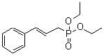 CAS 登录号：17316-55-1， [(2E)-3-苯基-2-丙烯-1-基]膦酸二乙酯