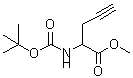 CAS#: 173306-82-6, Methyl 2-({[(2-Methyl-2-Propanyl)Oxy]Carbonyl}Amino)-4-Pentynoate