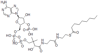 CAS#: 17331-98-5, Nonanoyl-Coenzyme A