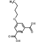 CAS 登录号：173314-95-9， 4-丁氧基-2,6-吡啶二甲酸