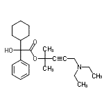 CAS#: 173324-94-2, 5-(Diethylamino)-2-Methyl-3-Pentyn-2-Yl Cyclohexyl(Hydroxy)Phenylacetate