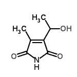 CAS 登录号：173418-77-4， 3-(1-羟基乙基)-4-甲基-1H-吡咯-2,5-二酮