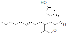 CAS#: 173485-70-6, 8-Hydroxy-2-Methyl-1-[(E)-Non-3-Enyl]-4a,7,8,9,9a,9b-Hexahydro-3H-Cyclopenta[f]Chromen-5-One