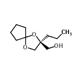 CAS#: 173540-59-5, [(2S)-2-Propyl-1,4-Dioxaspiro[4.4]Non-2-Yl]Methanol