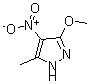 CAS 登录号：173682-19-4， 3-甲氧基-5-甲基-4-硝基-1H-吡唑