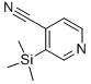 CAS 登录号：17379-38-3， 3-(三甲基硅烷基)-4-吡啶甲腈