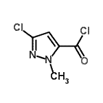 CAS#: 173841-83-3, 3-Chloro-1-Methyl-1H-Pyrazole-5-Carbonyl Chloride
