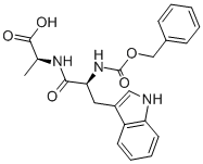 CAS 登录号：17388-71-5， 2-[[2-(苄基氧基羰基氨基)-3-(1H-吲哚-3-基)丙酰]氨基]丙酸