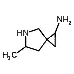 CAS#: 174073-86-0, 6-Methyl-5-Azaspiro[2.4]Heptan-1-Amine