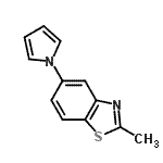 CAS#: 174079-72-2, 2-Methyl-5-(1H-Pyrrol-1-Yl)-1,3-Benzothiazole