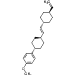 CAS 登录号：174079-87-9， 1-甲氧基-4-[4-[(E)-2-(4-乙烯基环己基)乙烯基]环己基]苯