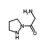 CAS 登录号：174089-29-3， 2-氨基-1-(1-吡唑烷基)乙酮