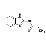 CAS 登录号：17413-08-0， N-(1H-苯并咪唑-2-基)丙酰胺