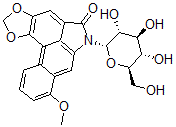 CAS 登录号：17413-41-1， 马兜铃内酰胺-葡糖苷