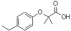 CAS 登录号：17413-77-3， 2-(4-乙基苯氧基)-2-甲基丙酸