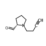 CAS#: 174226-62-1, (2S)-1-(3-Butyn-1-Yl)-2-Pyrrolidinecarbaldehyde