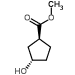 CAS#: 174292-58-1, Methyl (1S,3S)-3-Hydroxycyclopentane-1-Carboxylate