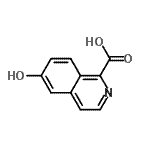 CAS#: 174299-07-1, 6-Hydroxy-1-Isoquinolinecarboxylic Acid
