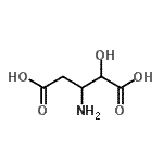 CAS#: 174320-28-6, (+)-3-Amino-2-hydroxy-Pentanedioic acid