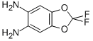 CAS 登录号：1744-12-3， 2,2-二氟-1,3-苯并二氧戊环-5,6-二胺