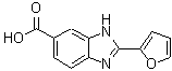 CAS#: 174422-10-7, 2-(2-Furyl)-1H-Benzimidazole-6-Carboxylic Acid