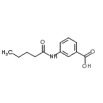CAS#: 174482-77-0, 3-(Pentanoylamino)Benzoic Acid