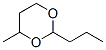 CAS 登录号：1745-87-5， 4-甲基-2-丙基-1,3-二恶烷