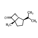 CAS 登录号：174511-69-4， (1R,2R,5S)-2-异丙基-5-甲基双环[3.2.0]庚烷-6-酮