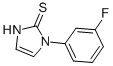 CAS 登录号：17452-26-5， 1-(3-氟苯基)-3H-咪唑-2-硫酮