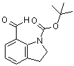 CAS 登录号：174539-67-4， 1-叔丁氧羰基-2,3-二氢-7-吲哚甲醛