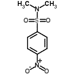 CAS 登录号：17459-03-9， N,N-二甲基-4-硝基苯磺酰胺