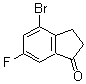 CAS#: 174603-56-6, 4-Bromo-6-Fluoro-2,3-Dihydro-1H-Inden-1-One