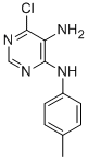 CAS#: 17465-94-0, 6-Chloro-N4-(4-Methylphenyl)-4,5-Pyrimidinediamine