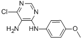 CAS 登录号：17465-98-4， 6-氯-N4-(4-甲氧基苯基)-4,5-嘧啶二胺